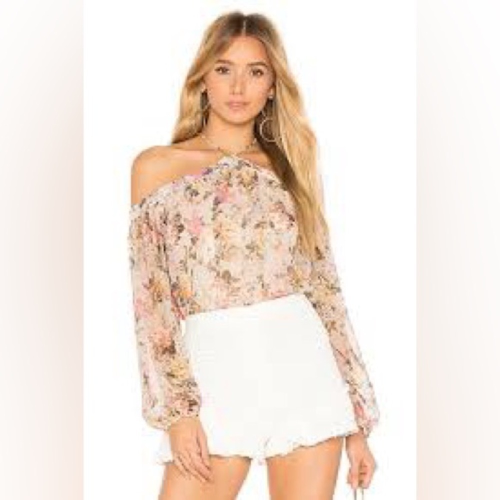 Bailey 44 Floral Off-Shoulder Blouse| Inamorata Top in Blush
BAILEY 44| Revolve|